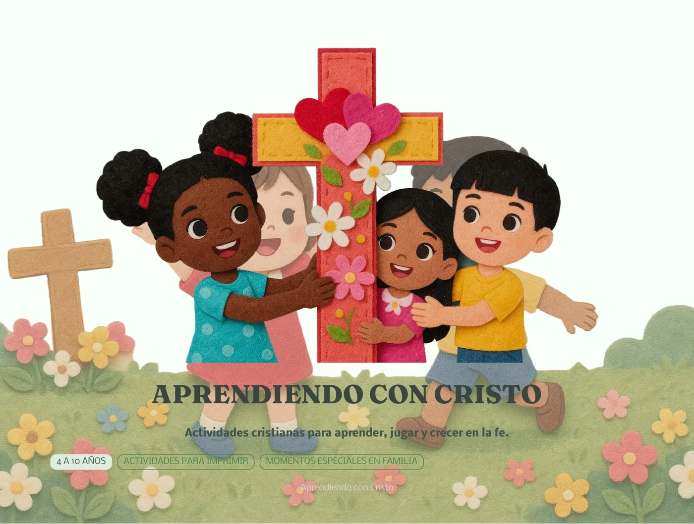 Portada de Aprendiendo con Cristo
